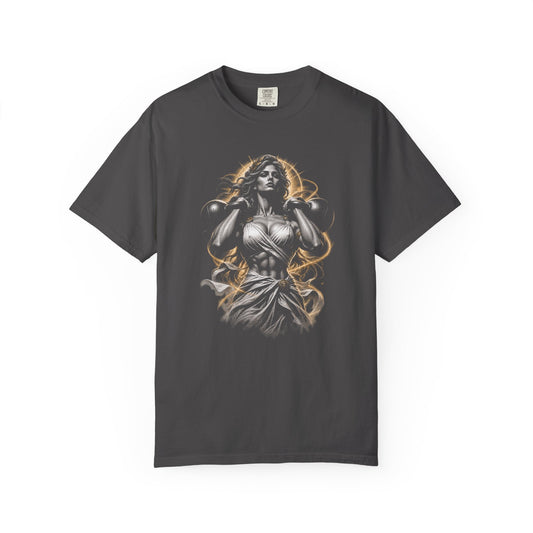 Athena Golden Poise Relaxed Graphic Tee