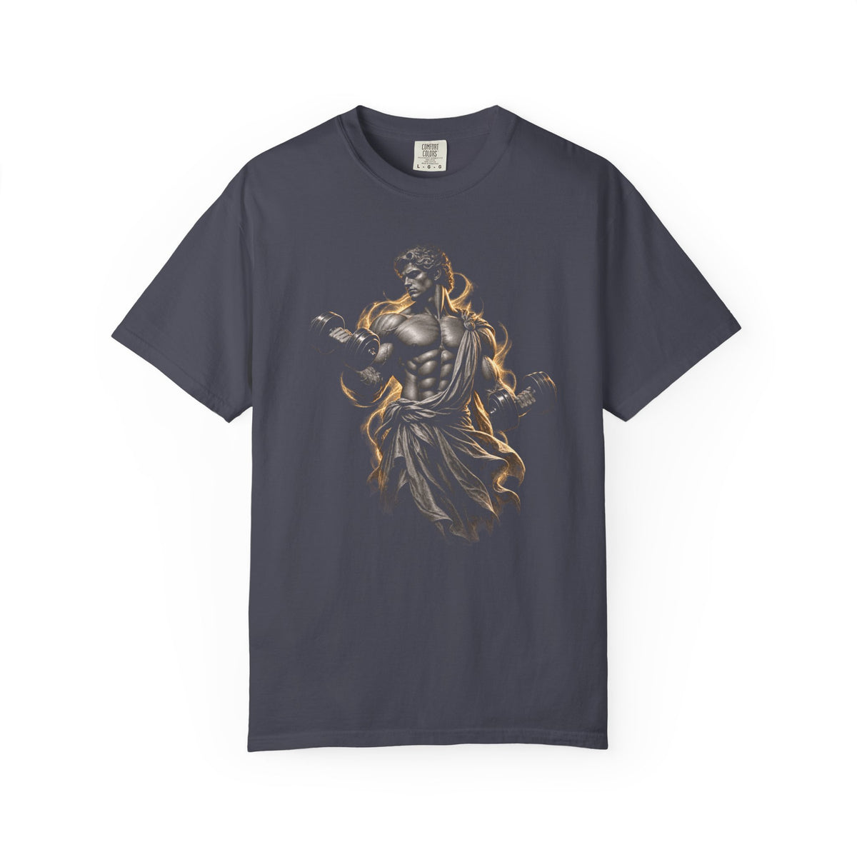 Golden Iron Focus Relaxed Graphic Tee