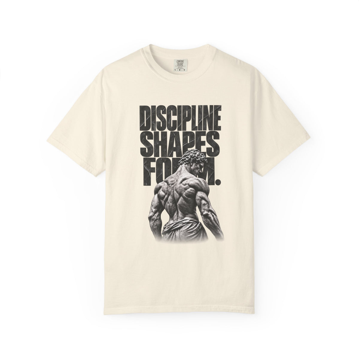 Discipline Shapes Form Relaxed Graphic Tee