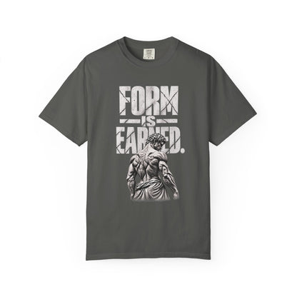 Form Is Earned Relaxed Graphic Tee
