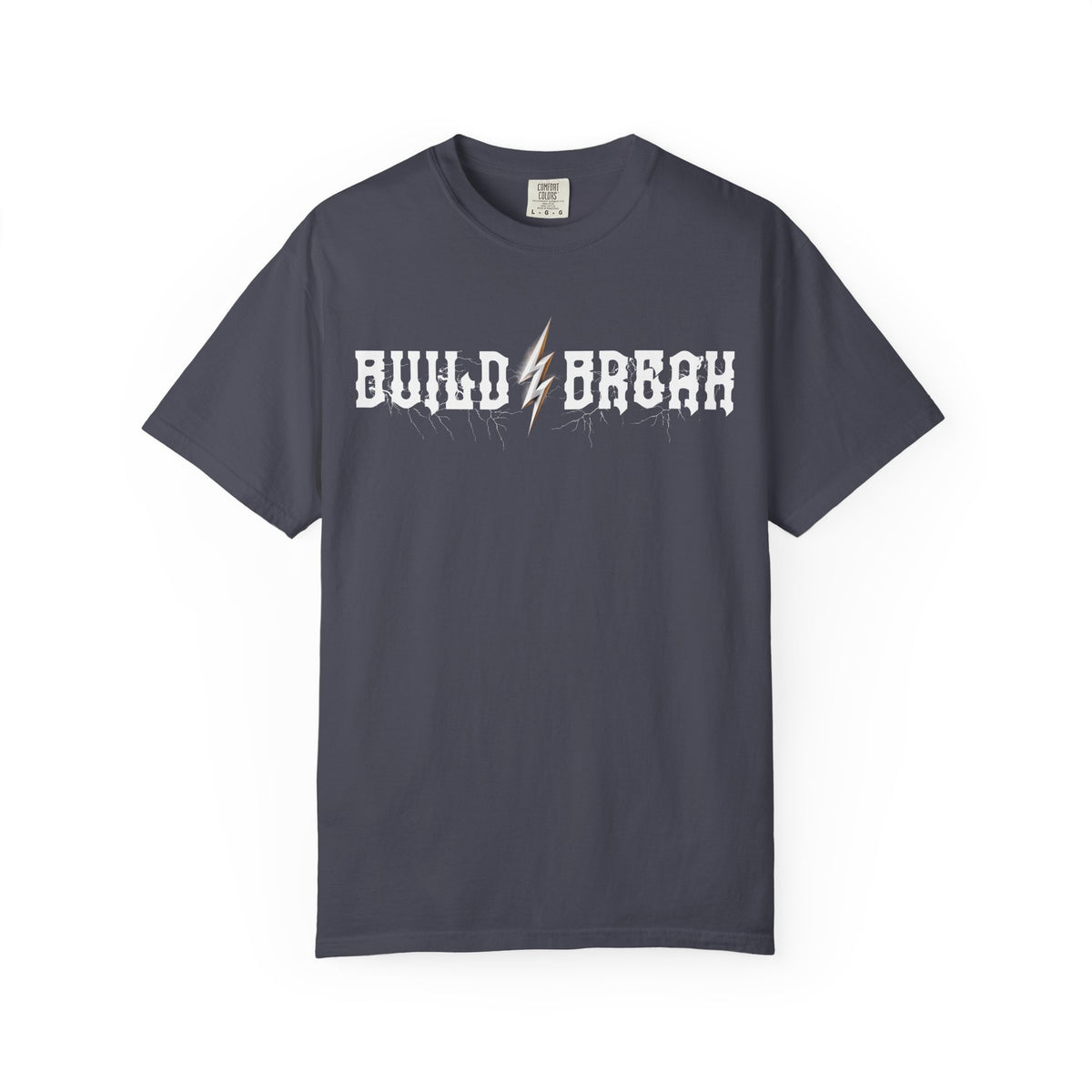 Build or Break Lightning Relaxed Graphic Tee
