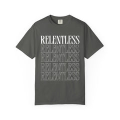 Relentless Typography Relaxed Graphic Tee
