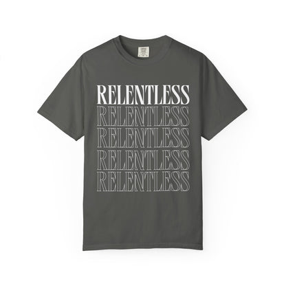 Relentless Typography Relaxed Graphic Tee