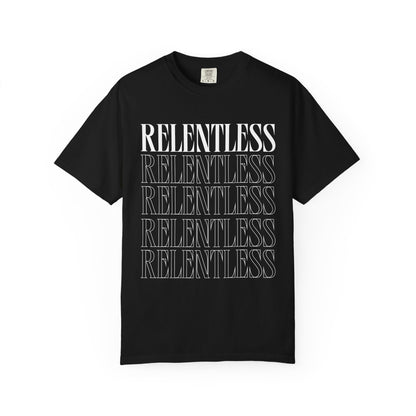 Relentless Typography Relaxed Graphic Tee