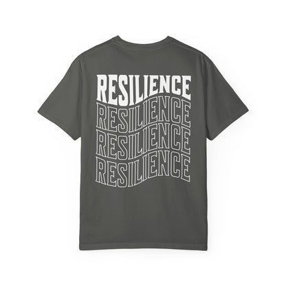Resilience Stacked Typography Relaxed Graphic Tee