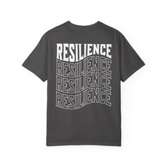Resilience Stacked Typography Relaxed Graphic Tee