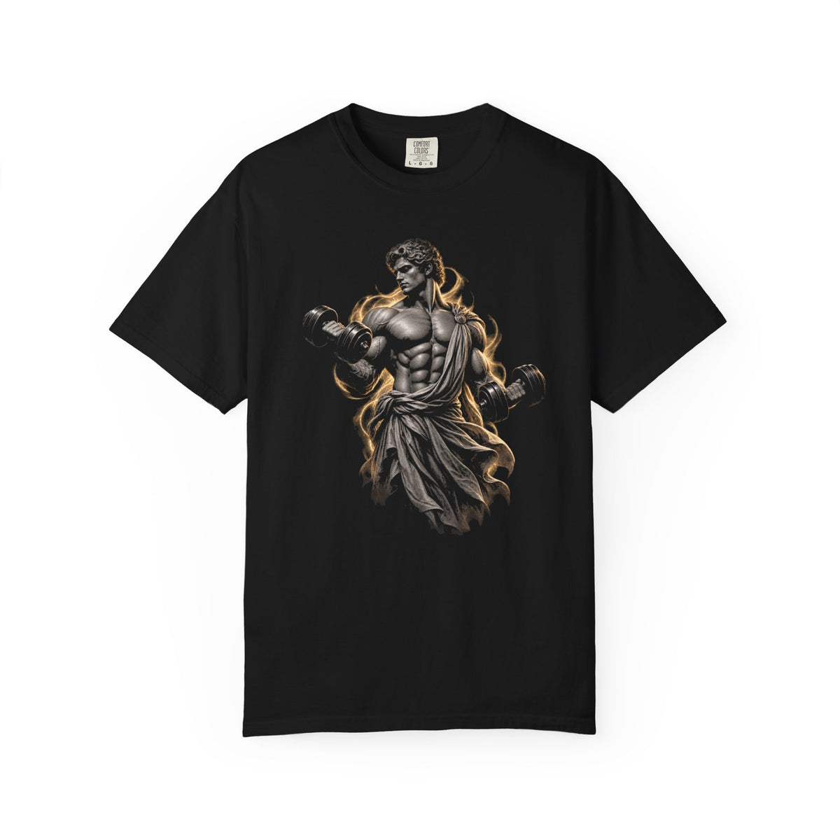 Golden Iron Focus Relaxed Graphic Tee