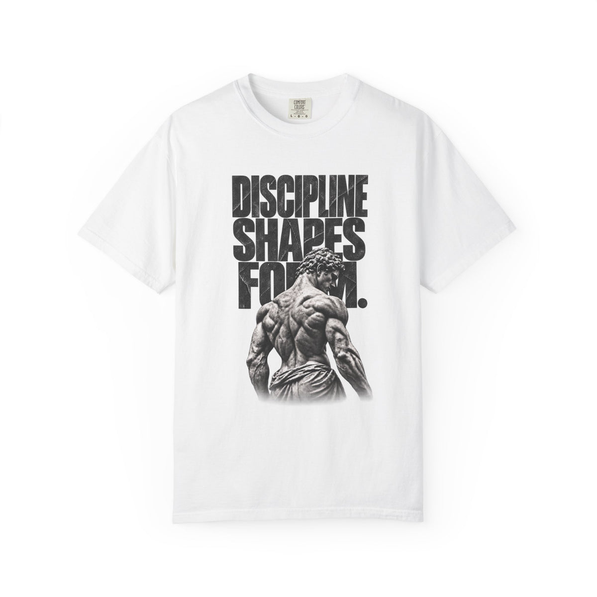 Discipline Shapes Form Relaxed Graphic Tee