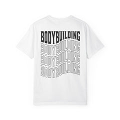 Bodybuilding Stacked Typography Relaxed Graphic Tee