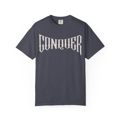 Conquer Gothic Arch Relaxed Graphic Tee