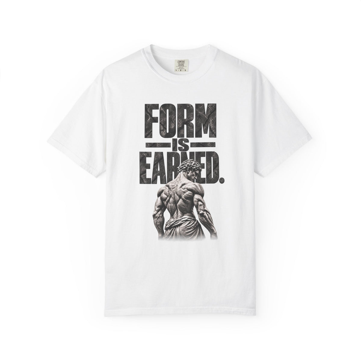 Form Is Earned Relaxed Graphic Tee