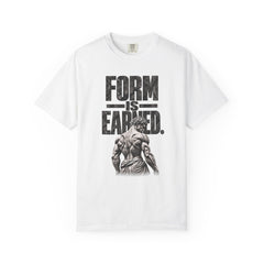 Form Is Earned Relaxed Graphic Tee