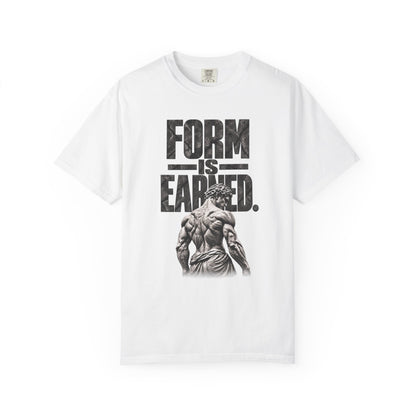 Form Is Earned Relaxed Graphic Tee