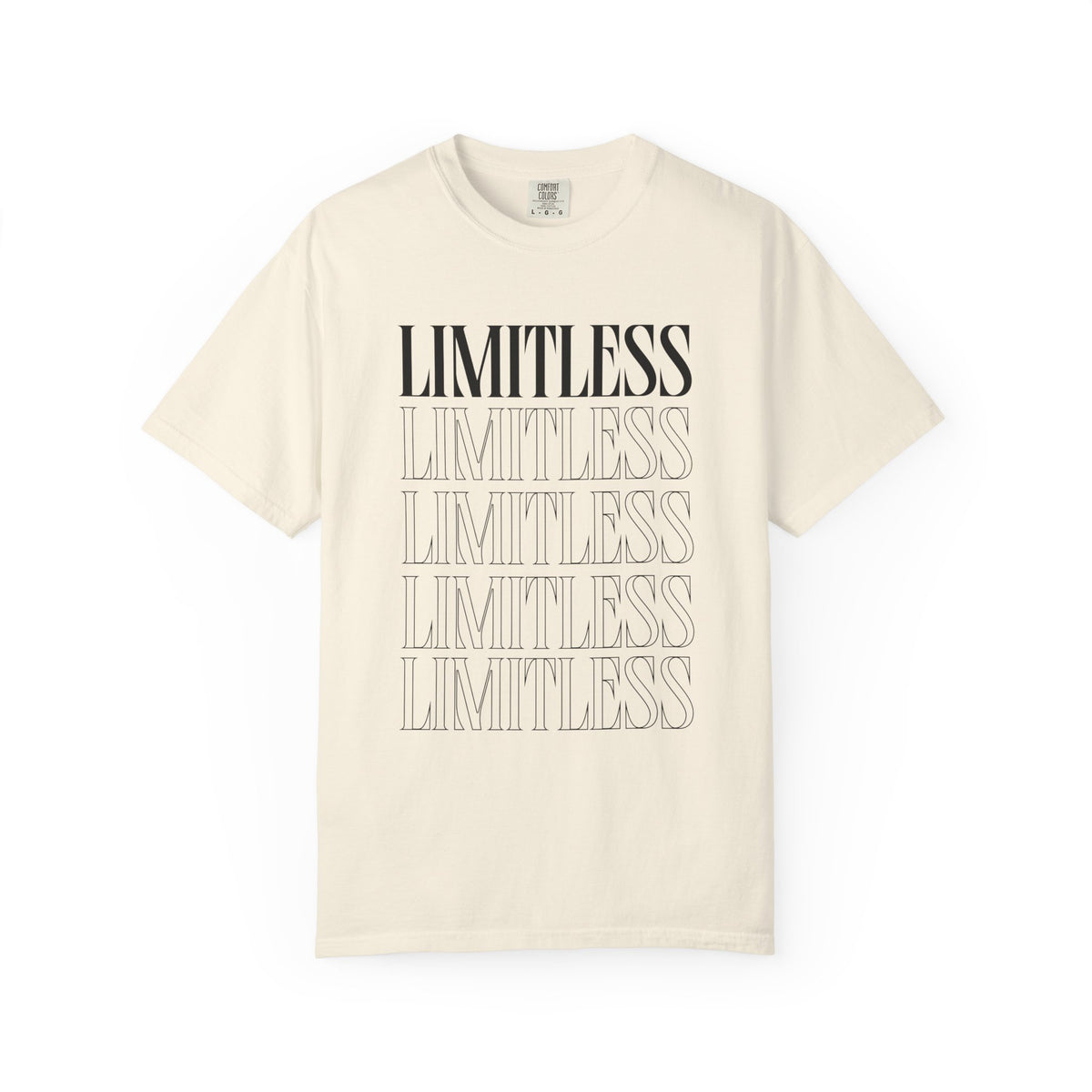Limitless Typography Relaxed Graphic Tee