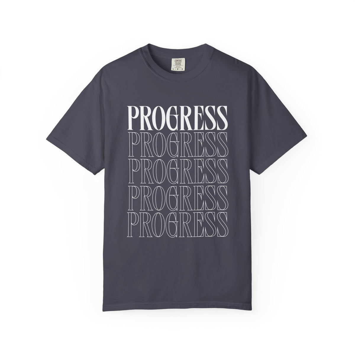 Progress Typography Relaxed Graphic Tee
