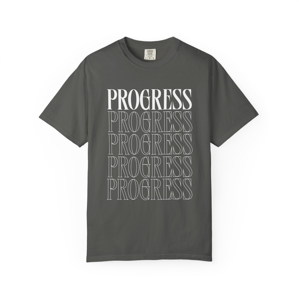 Progress Typography Relaxed Graphic Tee