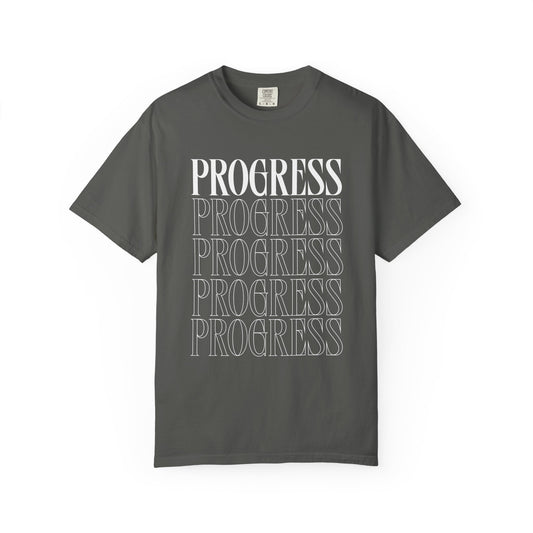 Progress Typography Relaxed Graphic Tee