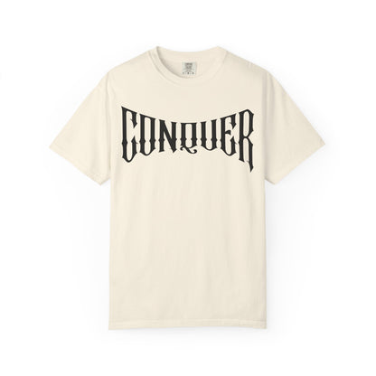 Conquer Gothic Arch Relaxed Graphic Tee