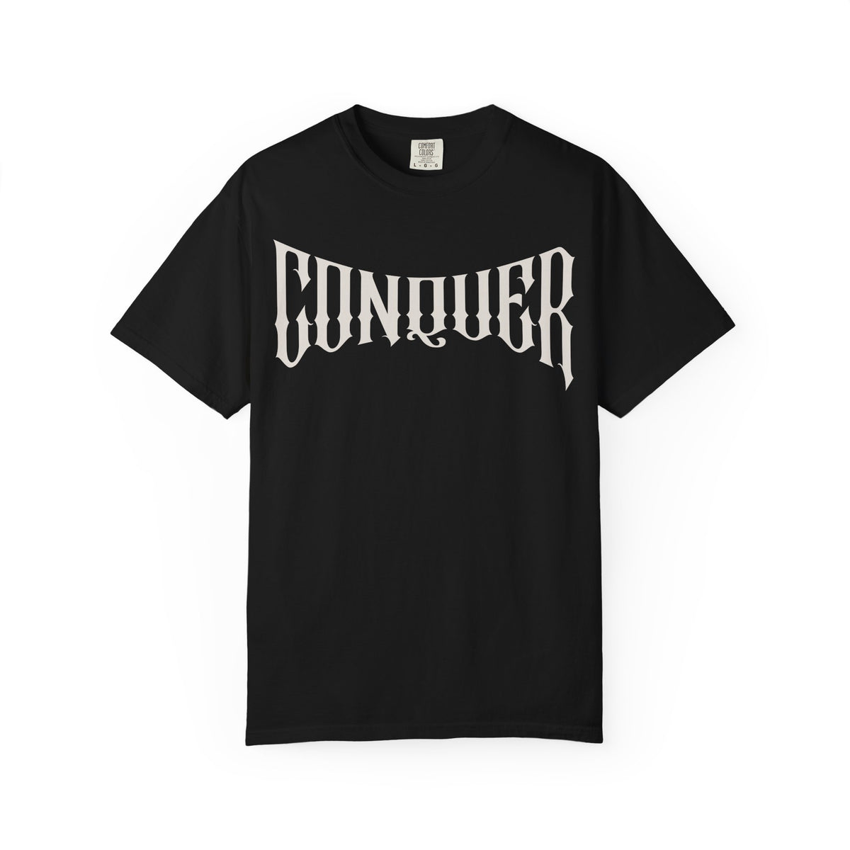 Conquer Gothic Arch Relaxed Graphic Tee