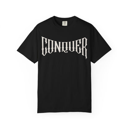 Conquer Gothic Arch Relaxed Graphic Tee