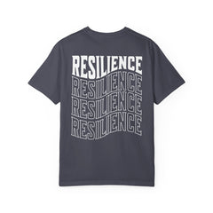 Resilience Stacked Typography Relaxed Graphic Tee