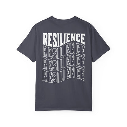 Resilience Stacked Typography Relaxed Graphic Tee