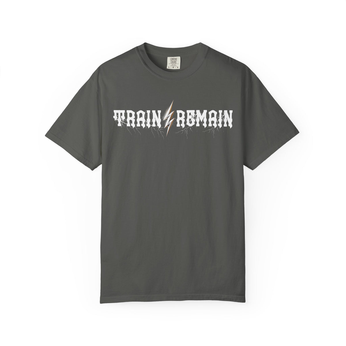 Train or Remain Lightning Relaxed Graphic Tee