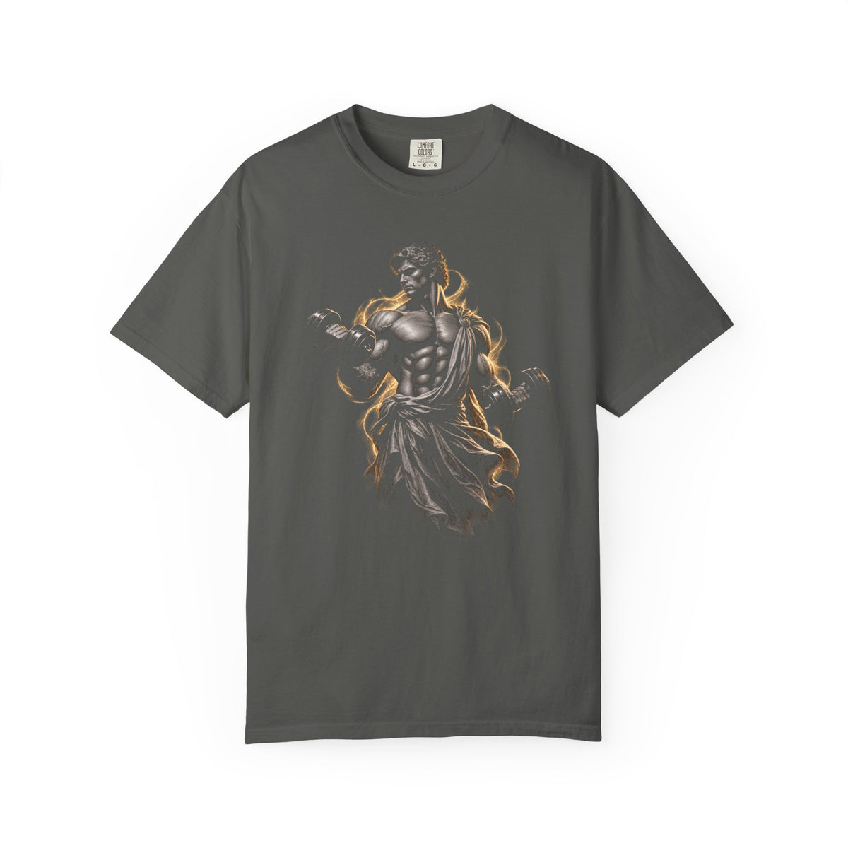 Golden Iron Focus Relaxed Graphic Tee