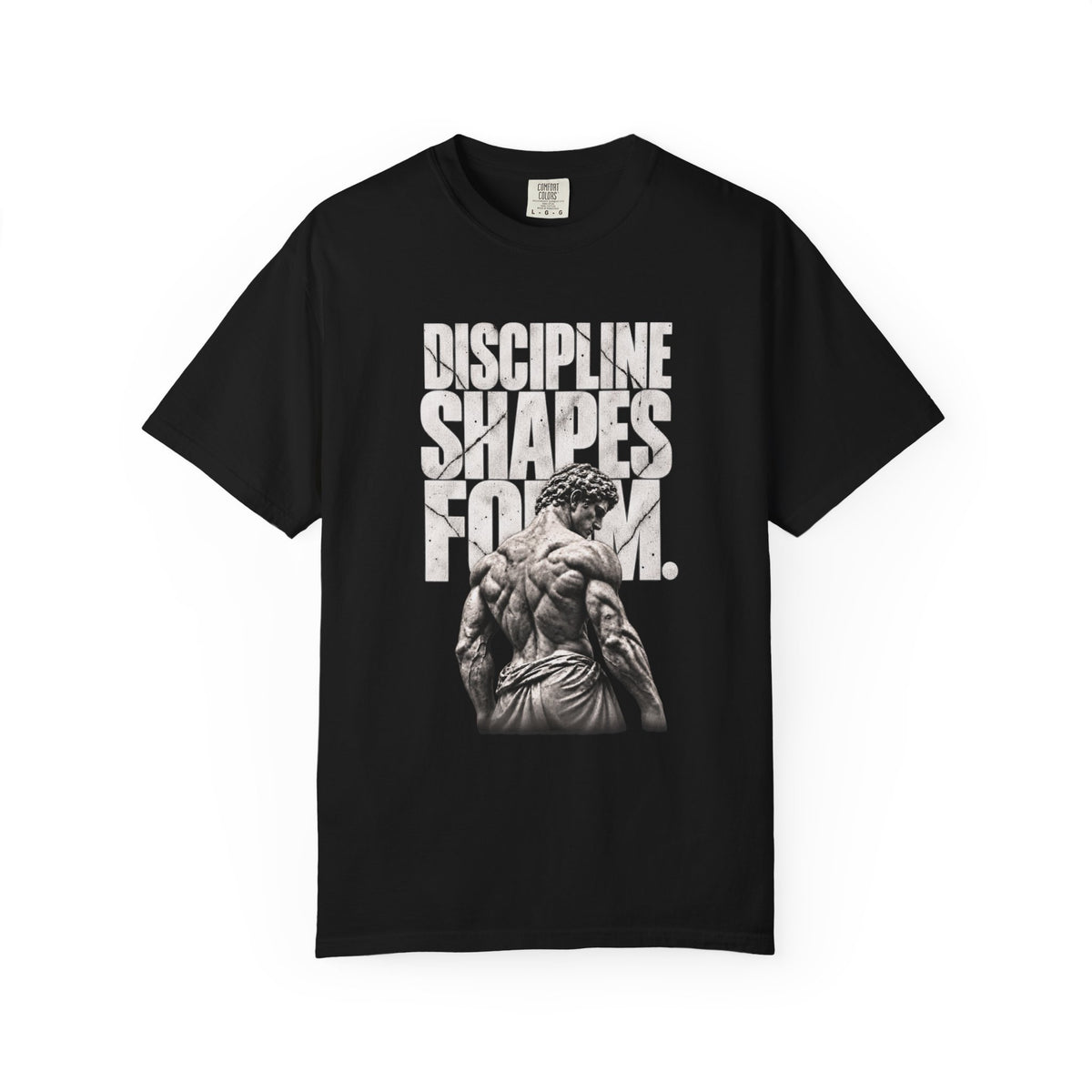 Discipline Shapes Form Relaxed Graphic Tee