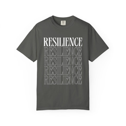 Resilience Typography Relaxed Graphic Tee