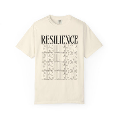 Resilience Typography Relaxed Graphic Tee