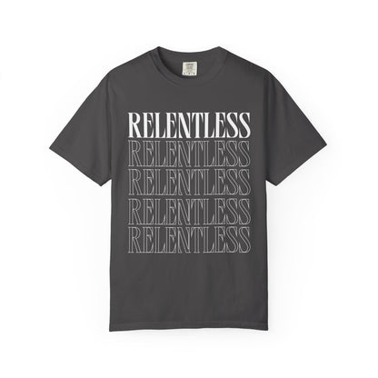 Relentless Typography Relaxed Graphic Tee