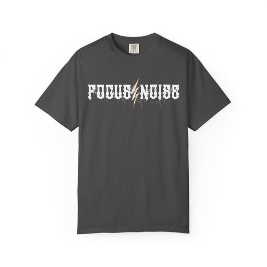 Focus Over Noise Lightning Relaxed Graphic Tee