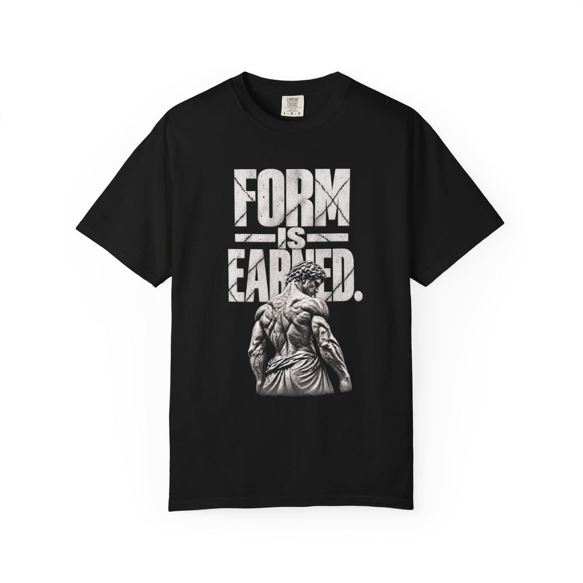 Form Is Earned Relaxed Graphic Tee