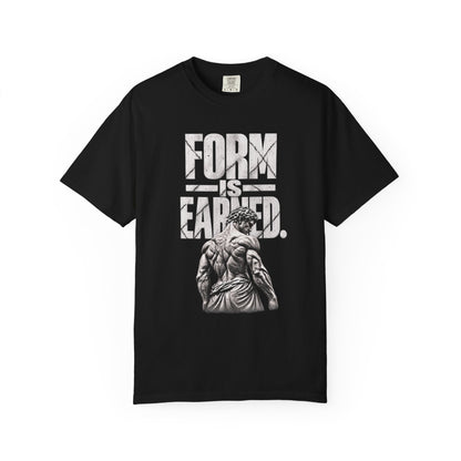 Form Is Earned Relaxed Graphic Tee