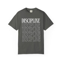 Discipline Typography Relaxed Graphic Tee