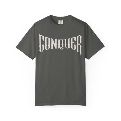 Conquer Gothic Arch Relaxed Graphic Tee