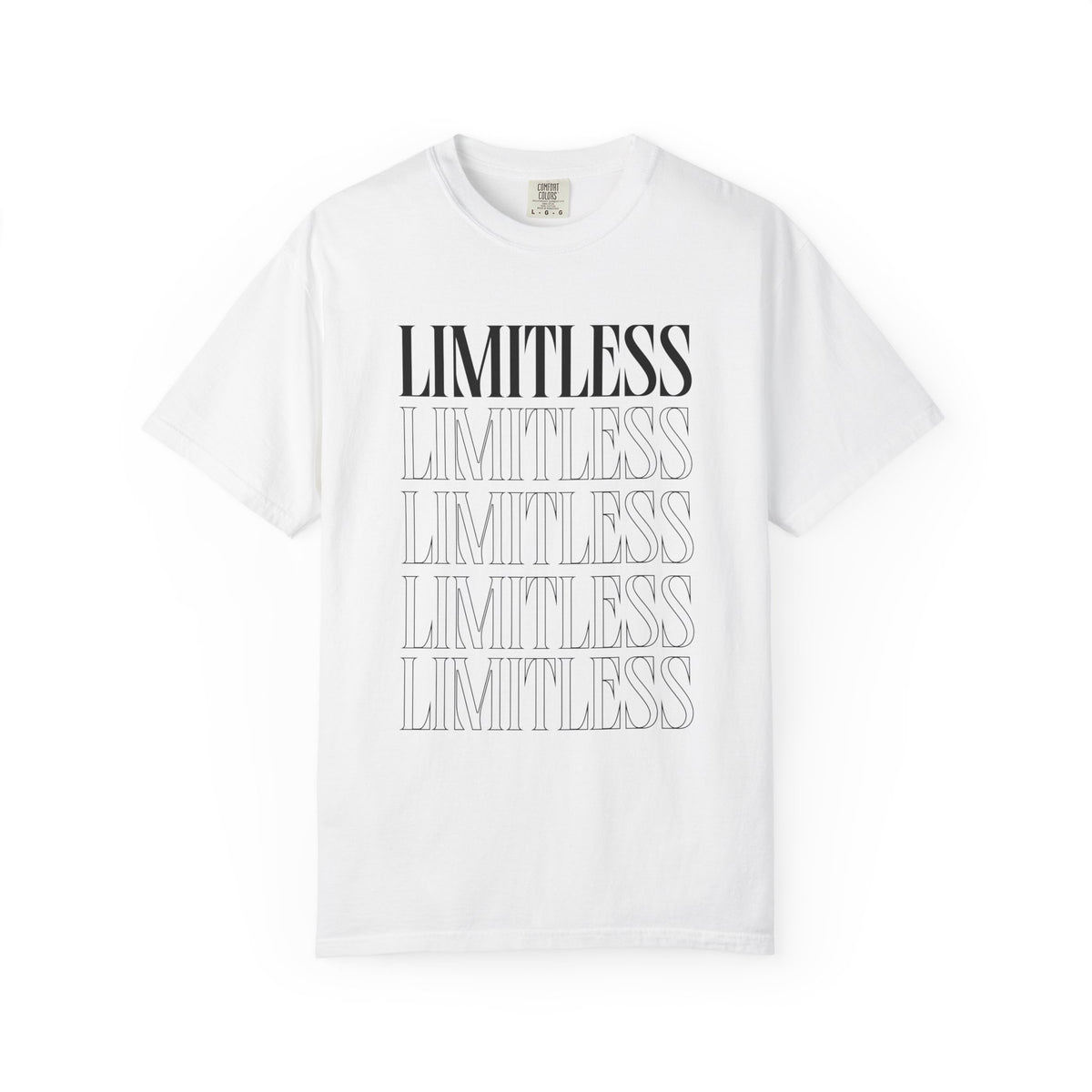 Limitless Typography Relaxed Graphic Tee