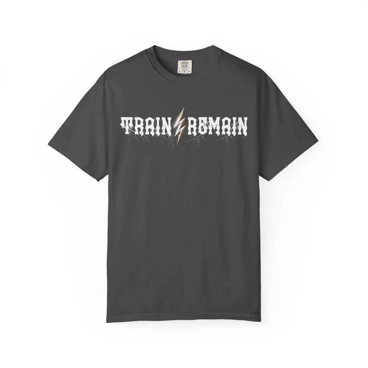 Train or Remain Lightning Relaxed Graphic Tee