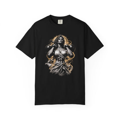 Athena Golden Poise Relaxed Graphic Tee