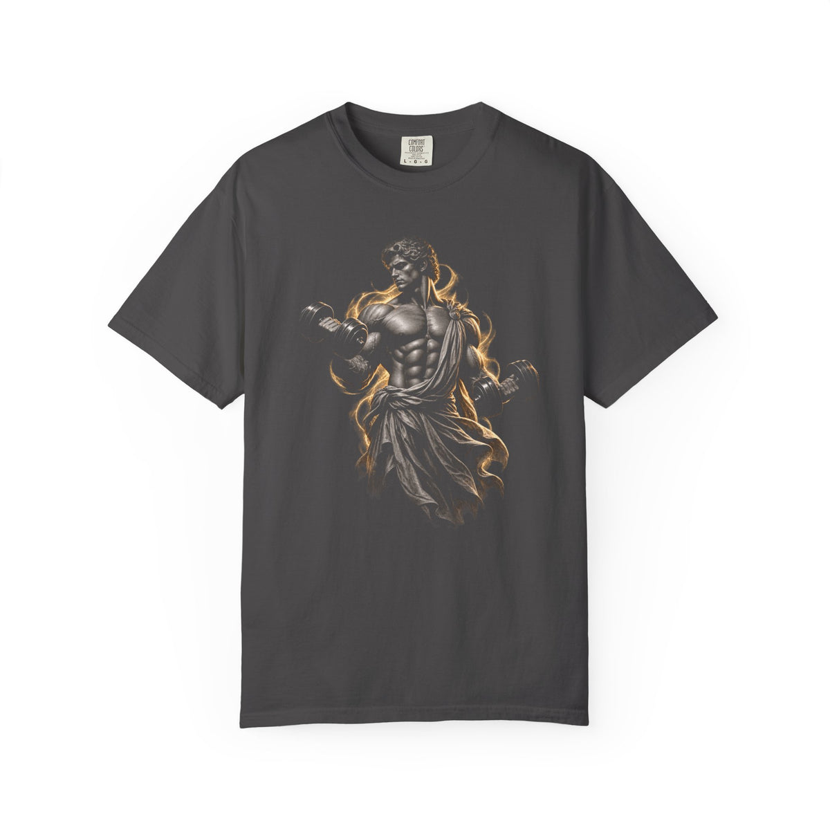 Golden Iron Focus Relaxed Graphic Tee