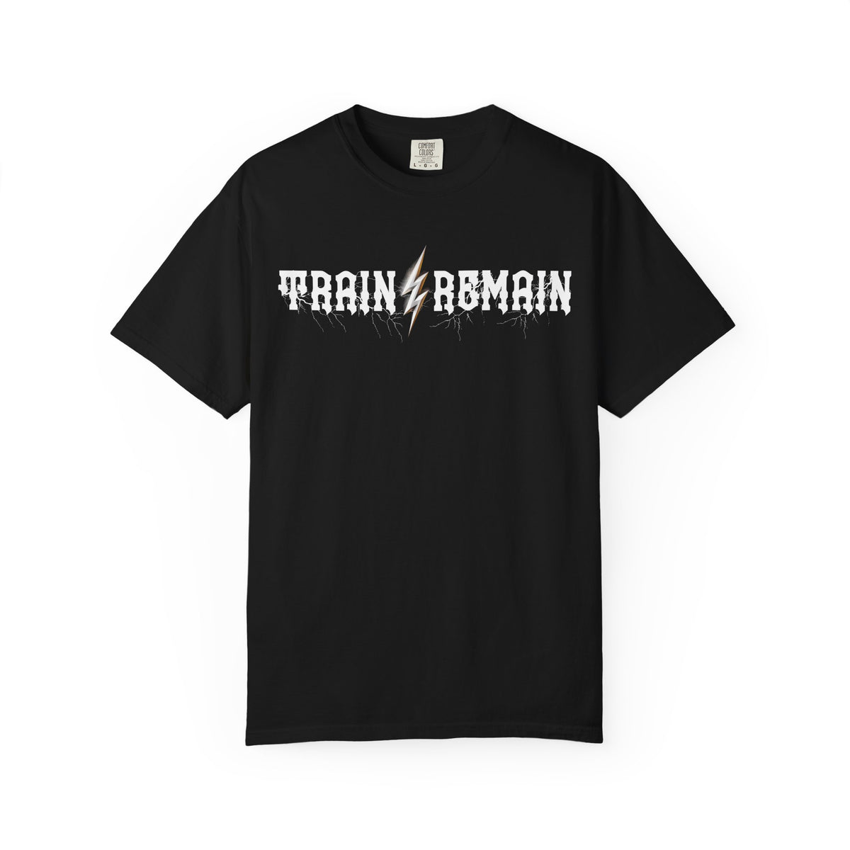 Train or Remain Lightning Relaxed Graphic Tee