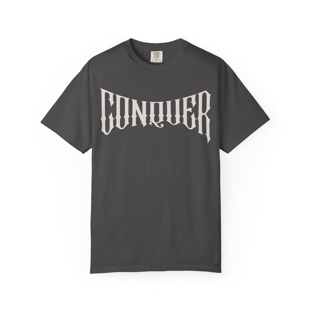 Conquer Gothic Arch Relaxed Graphic Tee