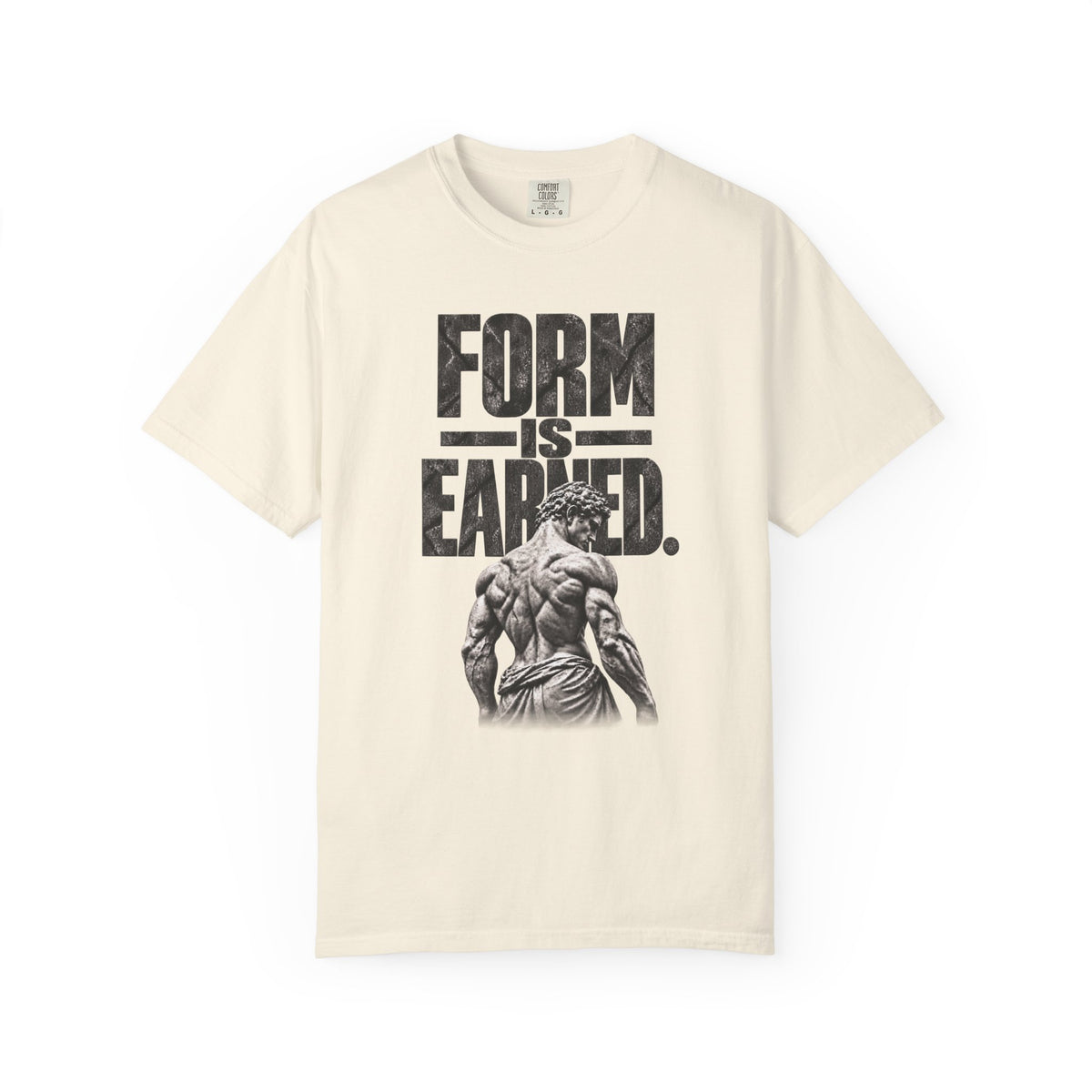 Form Is Earned Relaxed Graphic Tee