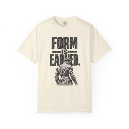 Form Is Earned Relaxed Graphic Tee